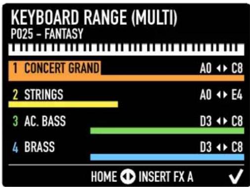Studiologic Numa X Piano GT - Keyboard Range (plage de clavier) - 3
