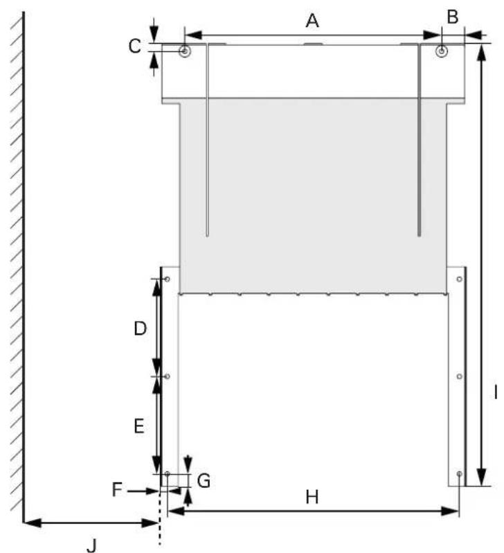 HARVIA The Wall SW60 HSWS6U3B - Raccordement electrolyque - 3