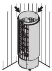 HARVIA Cilindro PC80E HPCS8U3H - Raccordement électrique - 10