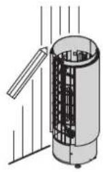 HARVIA Cilindro PC80E HPCS8U3H - Electric heater insulation resistance - 6