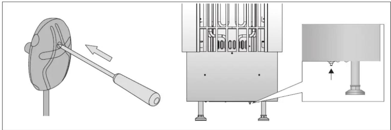 HARVIA Cilindro PC80E HPCS8U3H - Réinitialisation de la sécurité surchauffe - 1