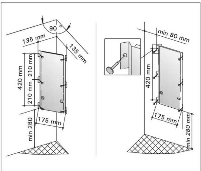 HARVIA Delta D23 HD230400 - Instalowanie modułu sterującego i czujników (D-E) - 2
