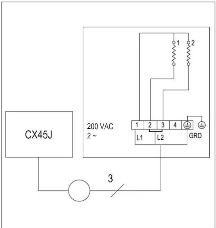 HARVIA Delta D23 HD230400 - Instalowanie modułu sterującego i czujników (D-E) - 11