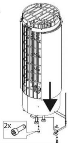 HARVIA Cilindro PC60E HPCS6U1H - Raccordement électrique - 7