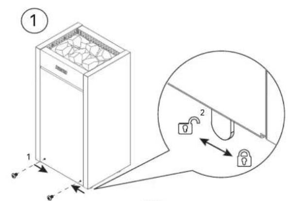 HARVIA Virta 5 HL8U1 - Replacing the Heating Elements - 1