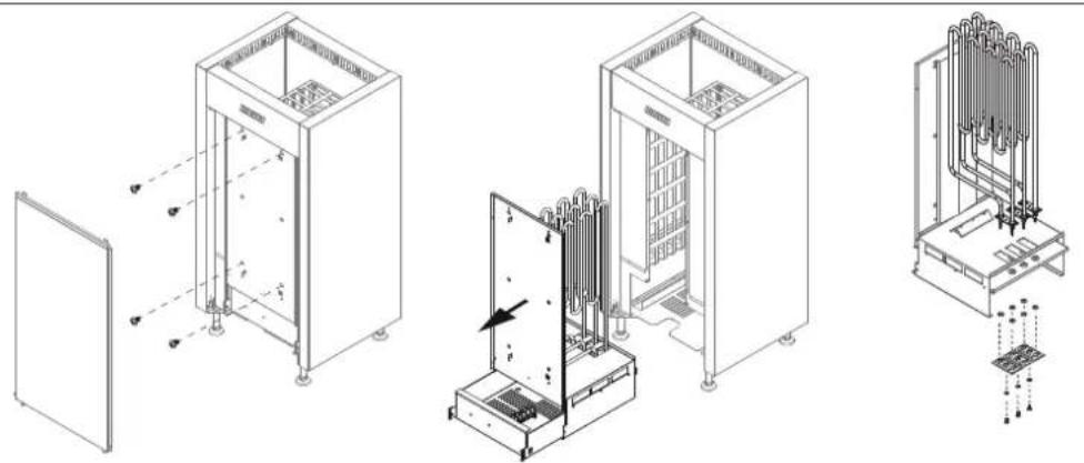 HARVIA Virta HL6 HL6U1 - Replacing the Heating Elements See figure 8. - 2