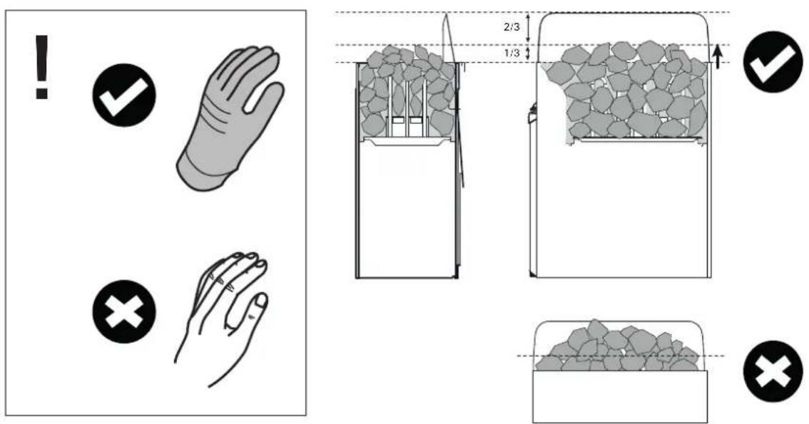 HARVIA The Wall SW80 HSWS8U3B - Chauffage du sauna - 1