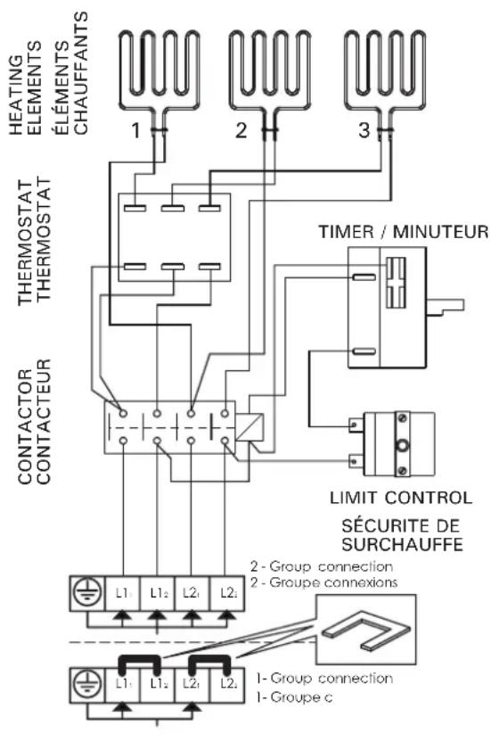 HARVIA The Wall SW80 HSW8U1B - Electric heater insulation resistance - 1