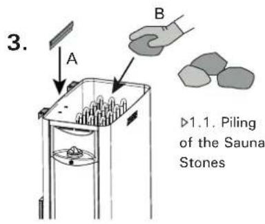 HARVIA The Wall SW80 HSW8U1B - Electric heater insulation resistance - 14