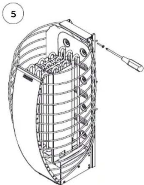 HARVIA Spirit SP60E HSPE604M - INSTRUCTIES VOOR INSTALLATIE.... 82 - 4