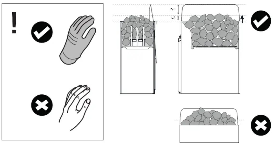 HARVIA The Wall SW80 HSWS8U1B - Chauffage du sauna - 1