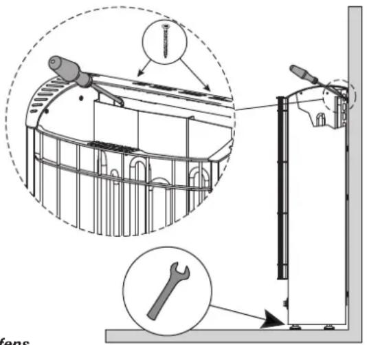 HARVIA Figaro FG70 HFG700400M - Standort und Sicherheitsabstände - 4