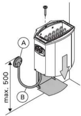 HARVIA Vega BX80E HBXE800400 - Zapojení vodiců - 5