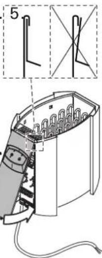 HARVIA Vega BX80E HBXE800400 - Zapojení vodiců - 3