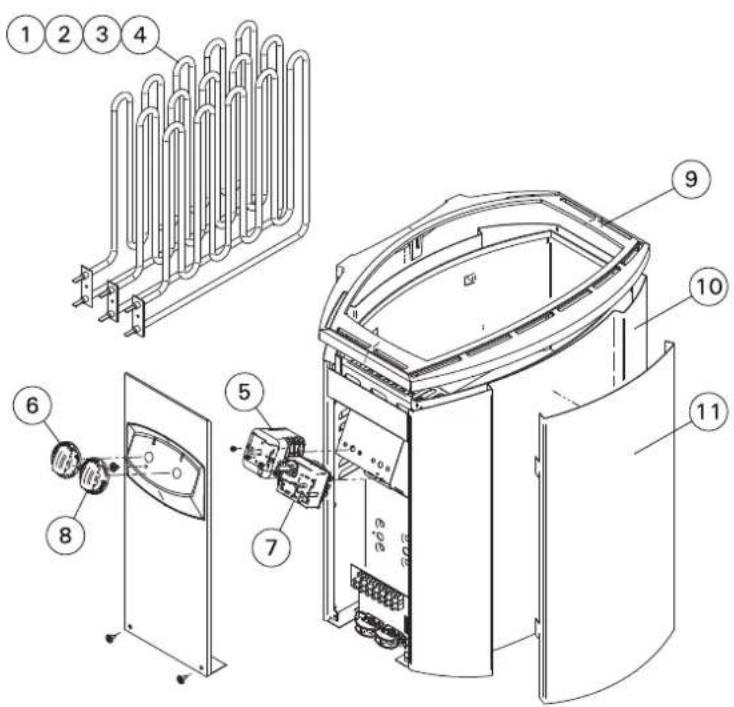 HARVIA Vega BX80E HBXE800400 - BX - 6