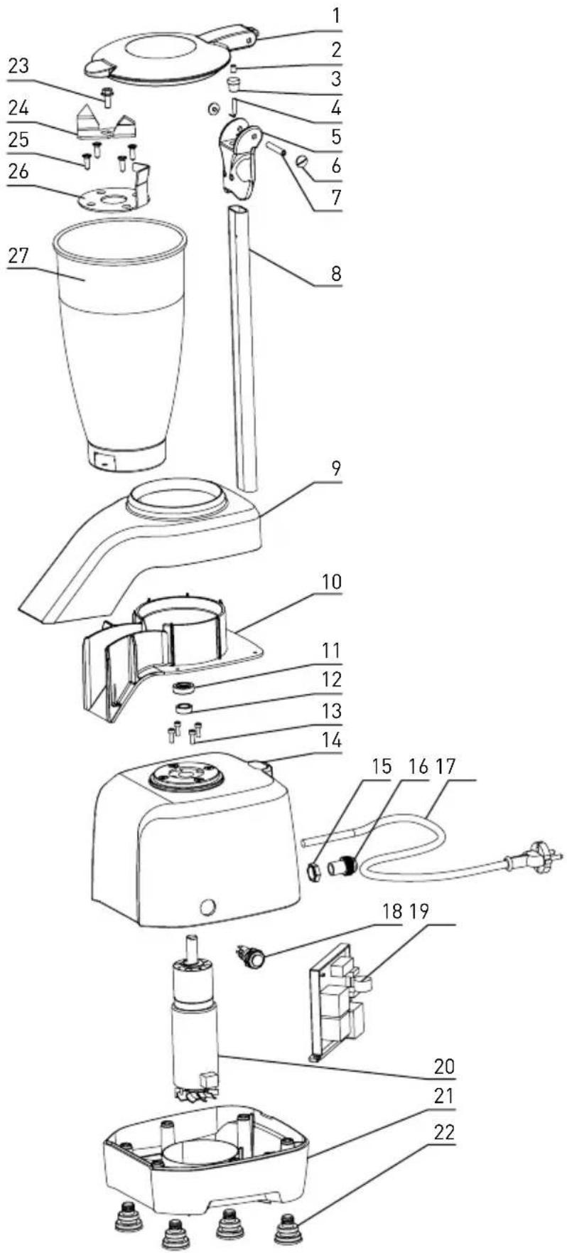 Hendi 271599 - Caractéristiques techniques - 2