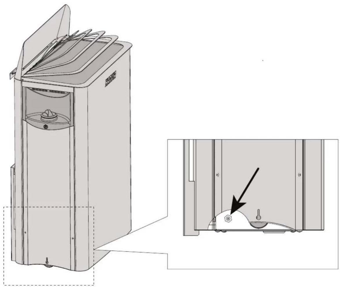 HARVIA The Wall SW60 HSW6U3B - Resetting the Overheat Protectors - 3