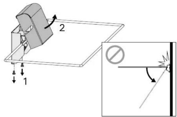 HARVIA SFE500500 - Befestigung des Sicherheitsschalters - 1