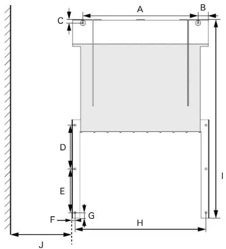 HARVIA The Wall SW60 HSWS6U1B - Raccordement électrique - 4