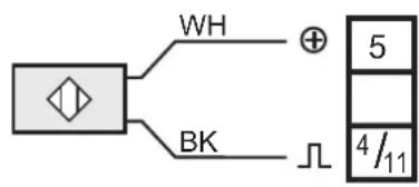 IFM DR2505 - Raccordement des capteurs (In1) - 2