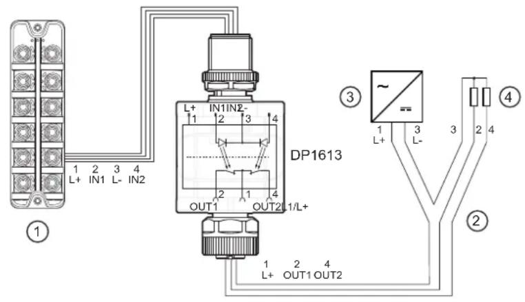 IFM DP1613 - Exemple d'application - 1