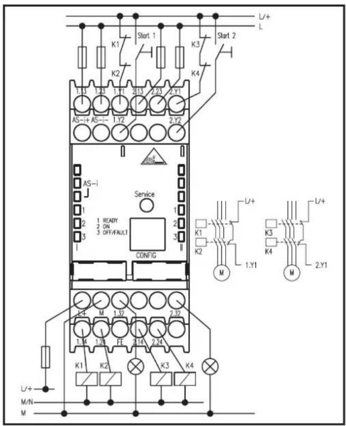 IFM AC004S - Schéma d'encombrement - 4