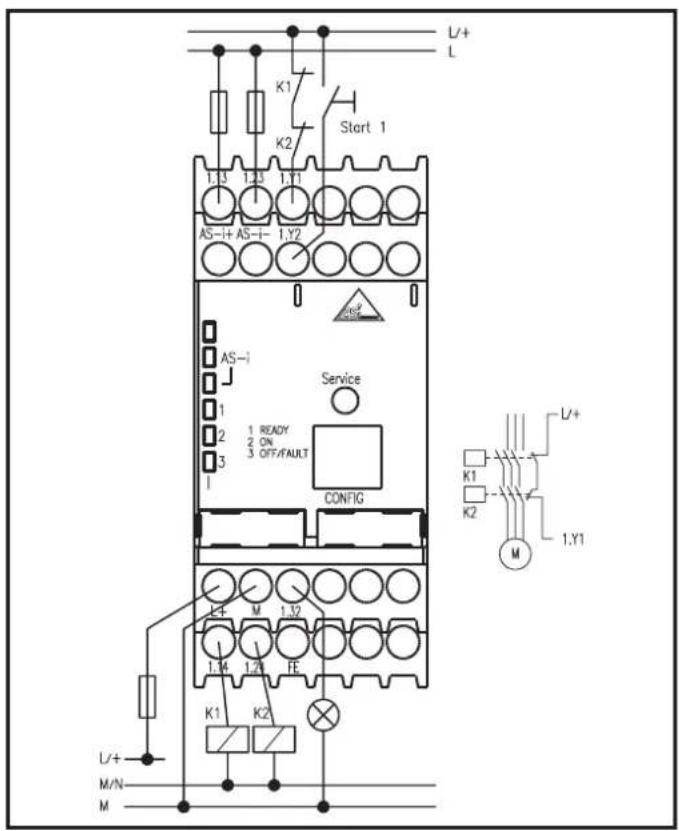 IFM AC004S - Schéma d'encombrement - 3