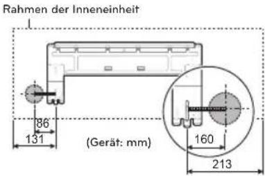 LG UL12FH - Befestigung der Montageplatte - 4