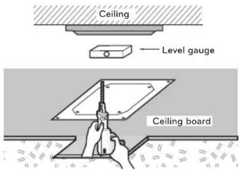 LG UL12FH - THE INDOOR UNIT INSTALLATION - 1