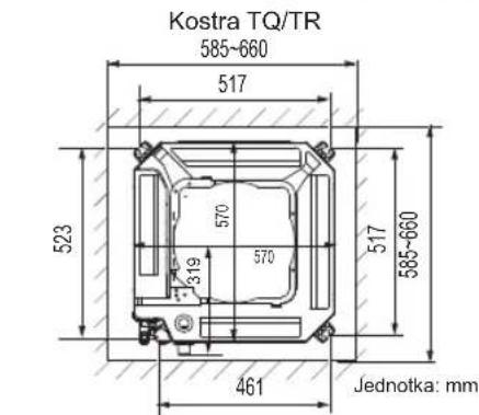 LG UL12FH - MONTÁŽ VNITŘNÍ JEDNOTKY - 3