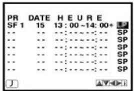 PR DATE H E U R E SF 1 15 13:00~14:00+ -- -- -- SP -- -- -- SP -- -- -- SP -- -- -- SP -- -- -- SP J