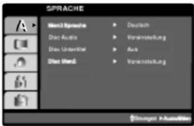 SPRACHE Mend Reraphe Disc Audio Disc Unterteil Disc Hand Deutsch Vorwaltung Aut Vorwaltung