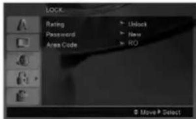 LG DV172E1Z - LOCK (Parental Control) - 1
