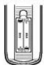 LG DV172E1Z - Installazione delle Batterie del Telecomando - 1
