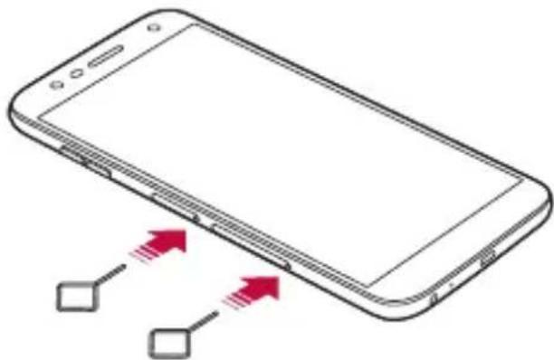 LG LMX510EW - Installazione della scheda SIM - 3