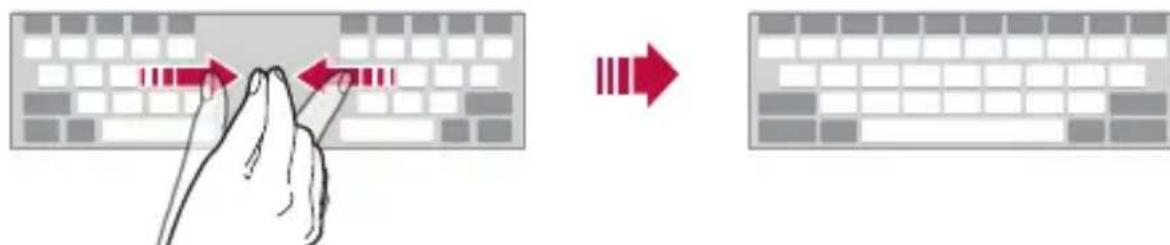 LG LMX510EW - Tastatur teilen - 1