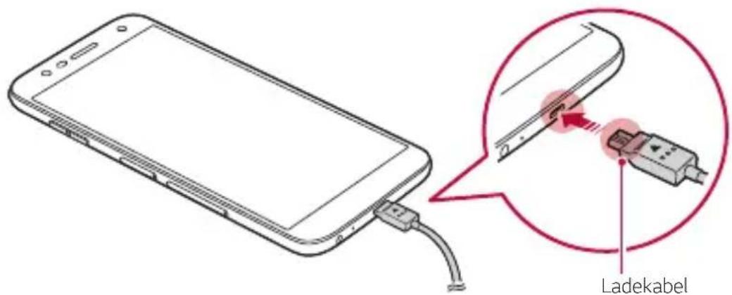 LG LMX510EW - Akku laden - 1