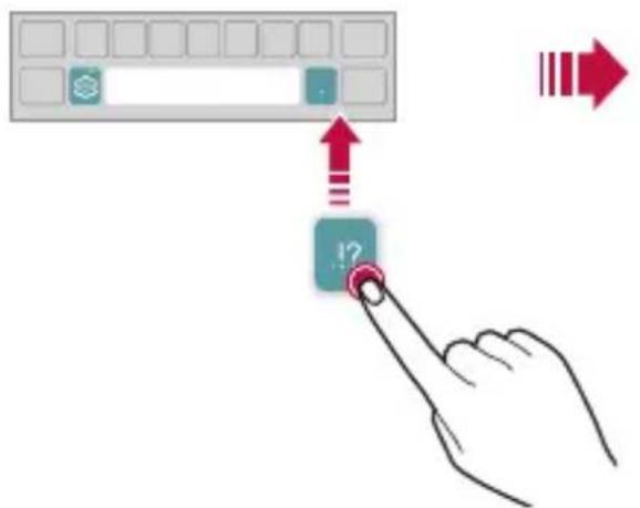 LG LMX510EW - Modifica del layout della tastiera QWERTY - 1