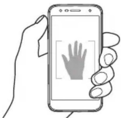 LG LMX510EW - Scatto tramite gesto della mano - 1