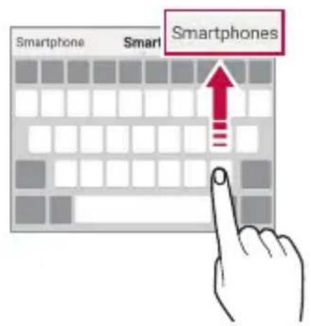 LG LMX510EW - Suggerimento di parole - 2