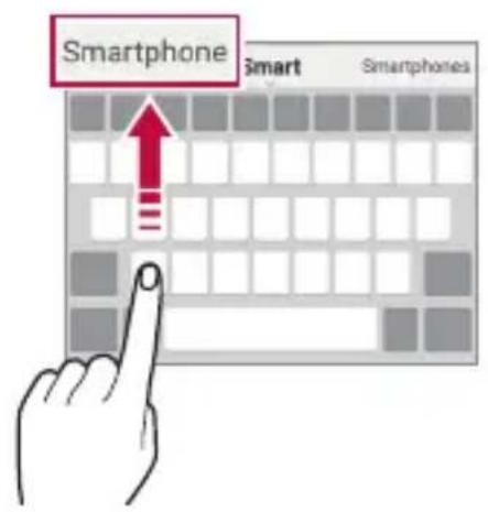 LG LMX510EW - Wörter vorschlagen - 1