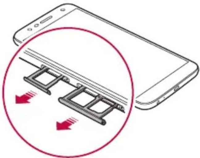 LG LMX510EW - Installation de la carte SIM - 4