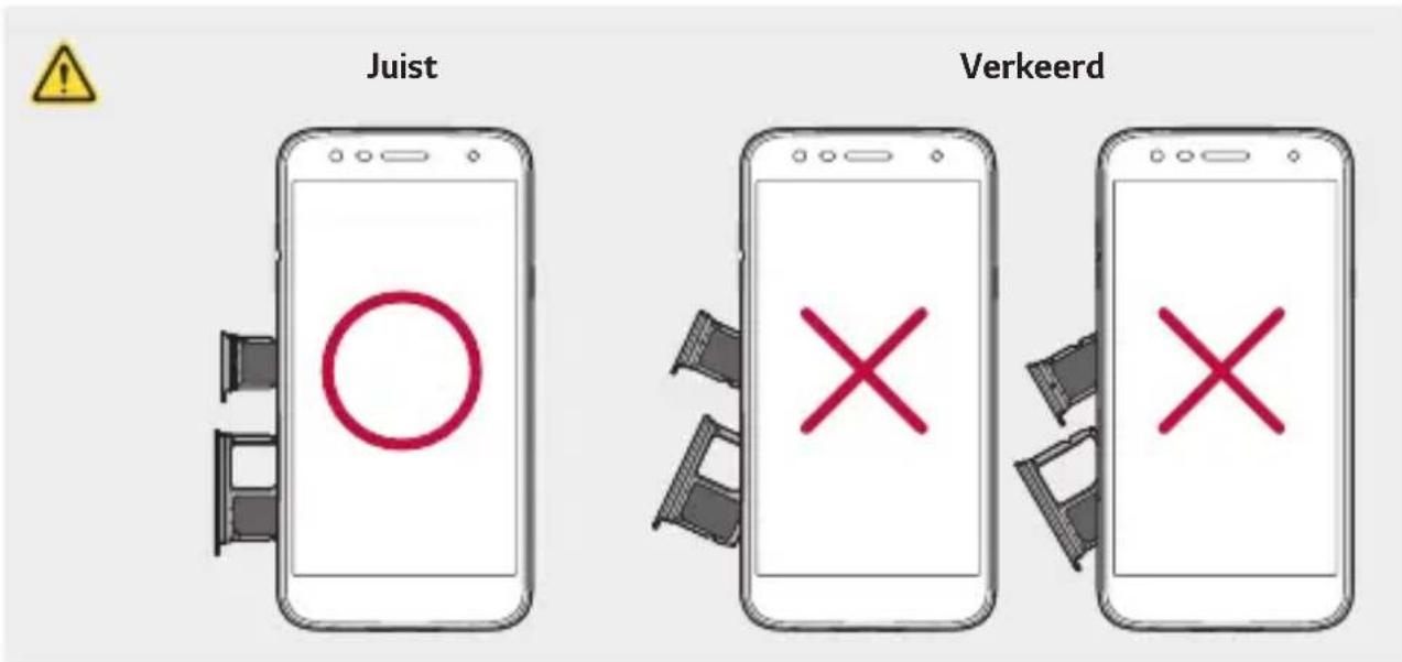 LG LMX510EW - De simkaart installeren - 7