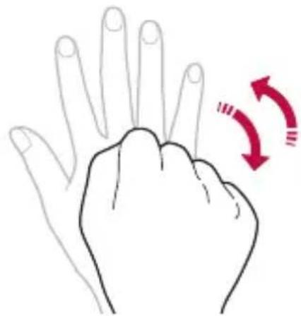 LG LMX510EW - Gestenaufnahme - 2