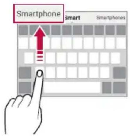 LG LMX510EW - Suggerimento di parole - 1