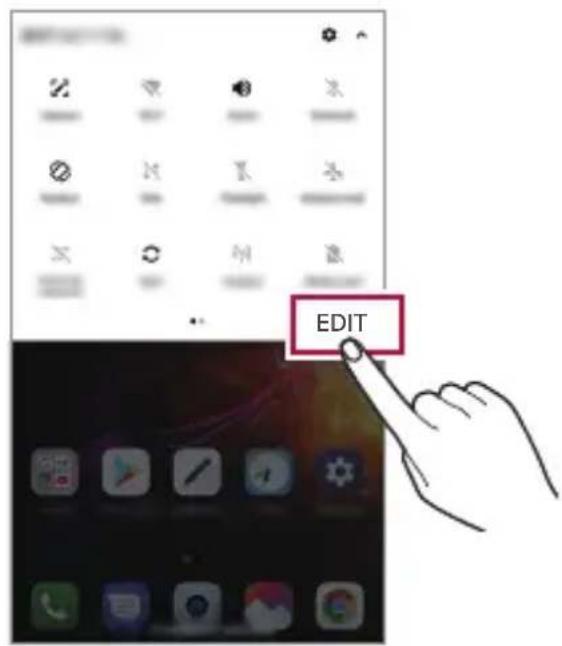 LG LMX510EW - Notifications panel - 3