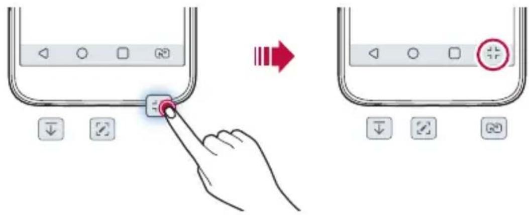 LG LMX510EW - Modification des touches tactiles de l'écran d'accueil - 1