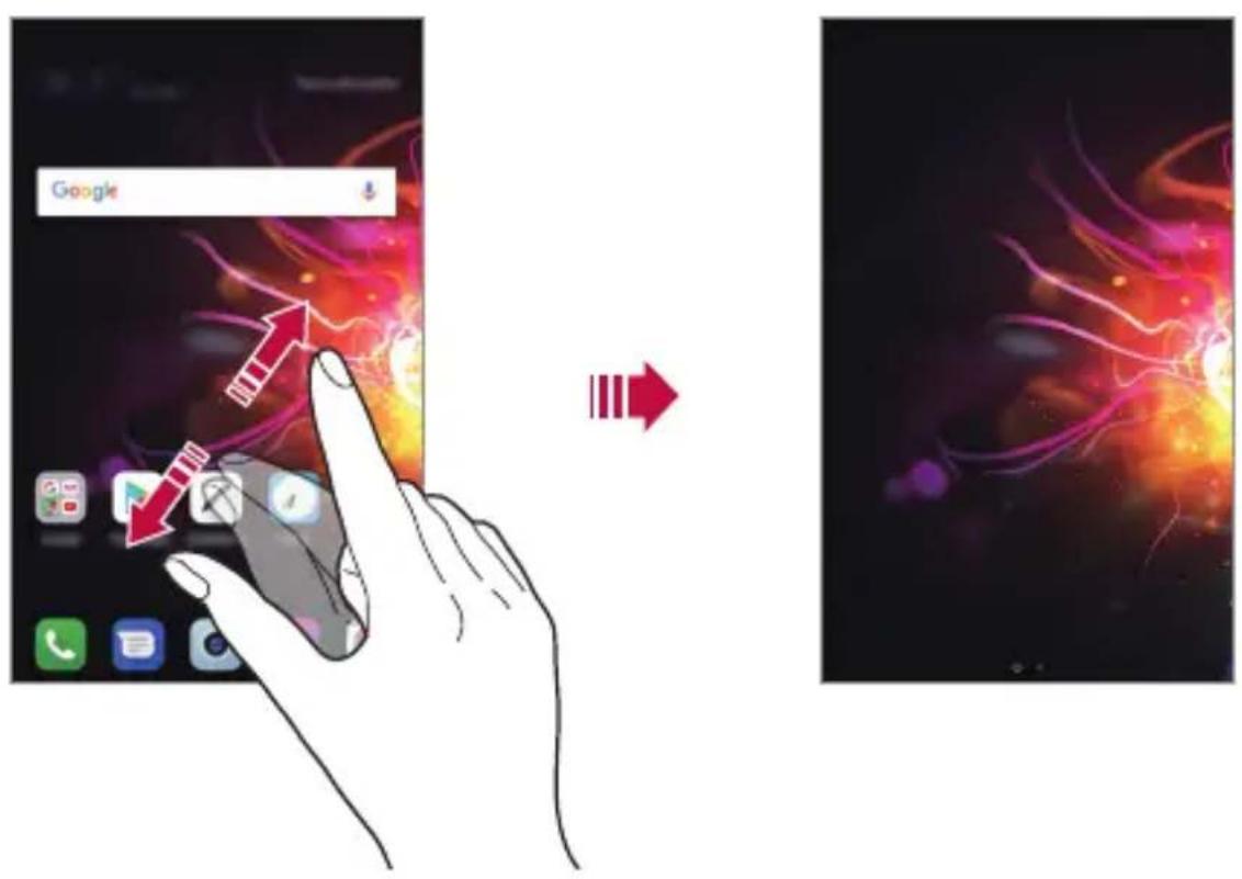 LG LMX510EW - Visualizzazione del tema di sfondo - 1