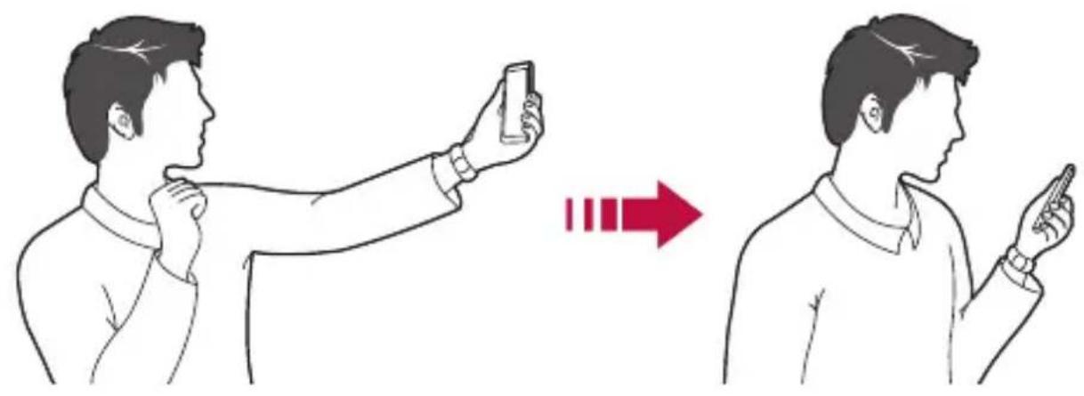 LG LMX510EW - Gesture view - 1