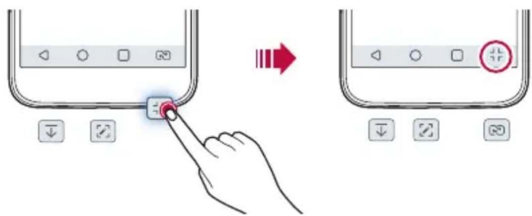 LG LMX510EW - Editing the Home touch buttons - 1